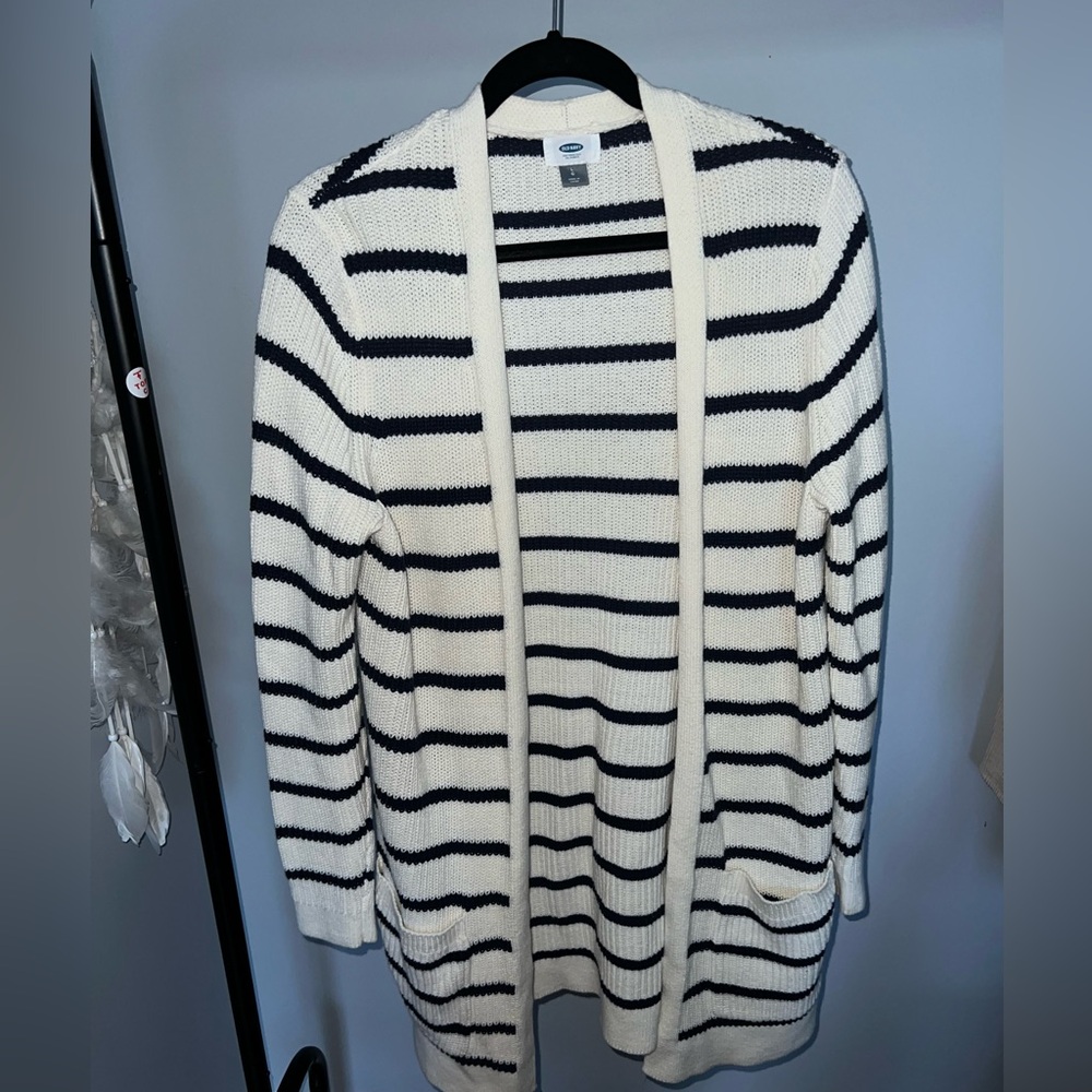 Old Navy Striped Cardigan